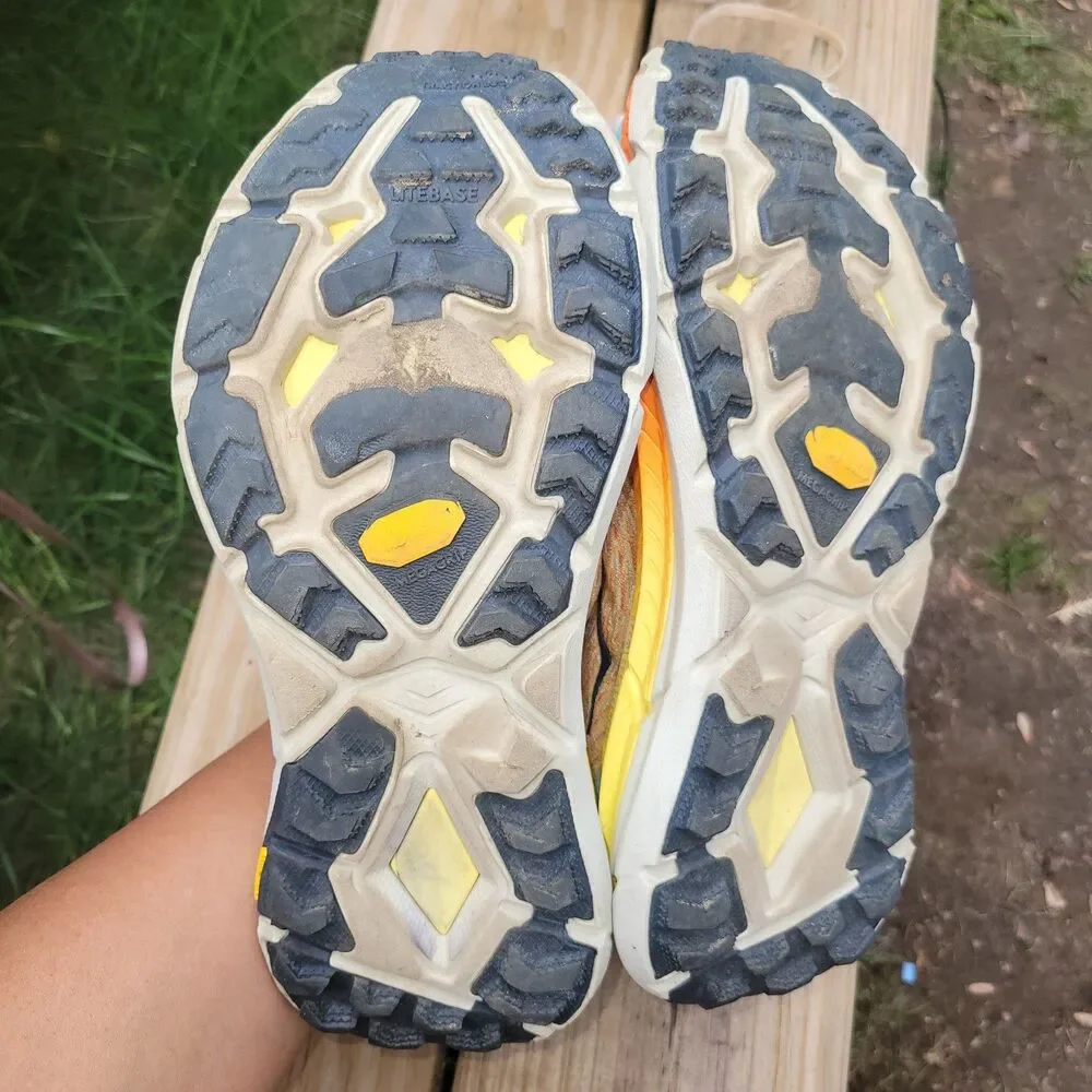 Hoka One Mafate Speed 4 Womens Size 7 B Multicolor Trail Running Athletic Shoe - Picture 6 of 11